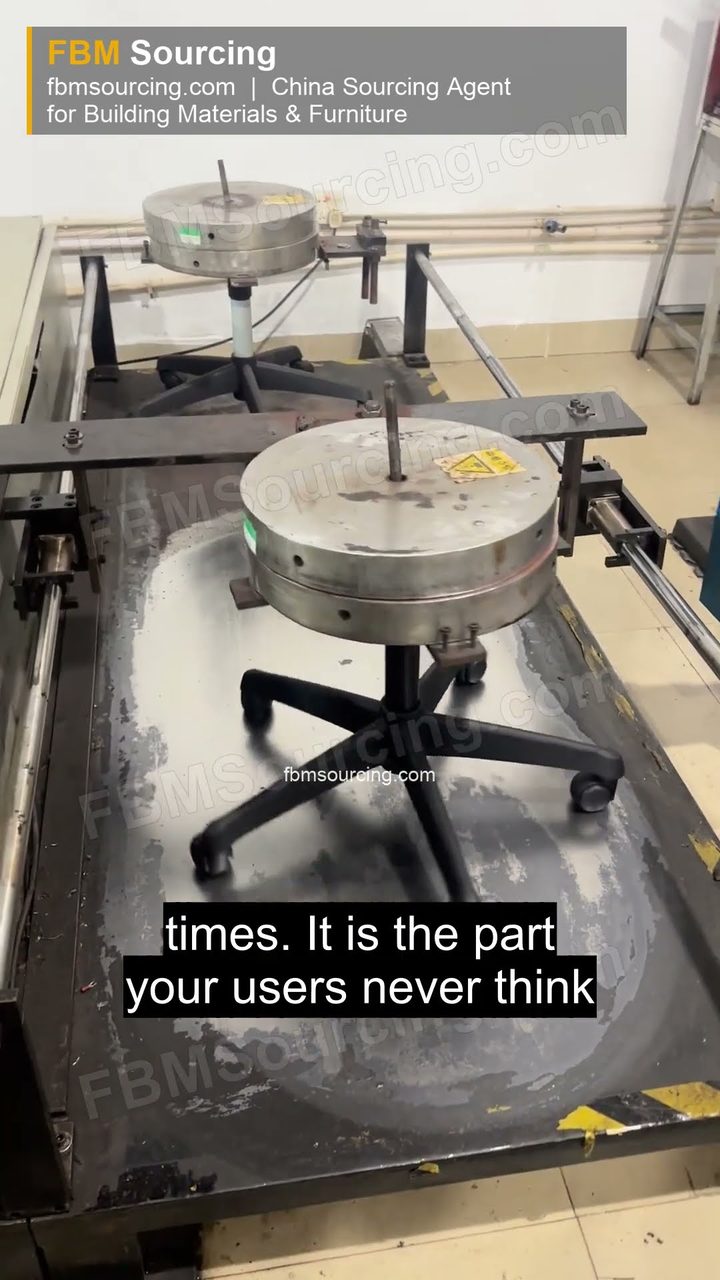 The Part Nobody Looks At: Chair Base & Castor Durability Test