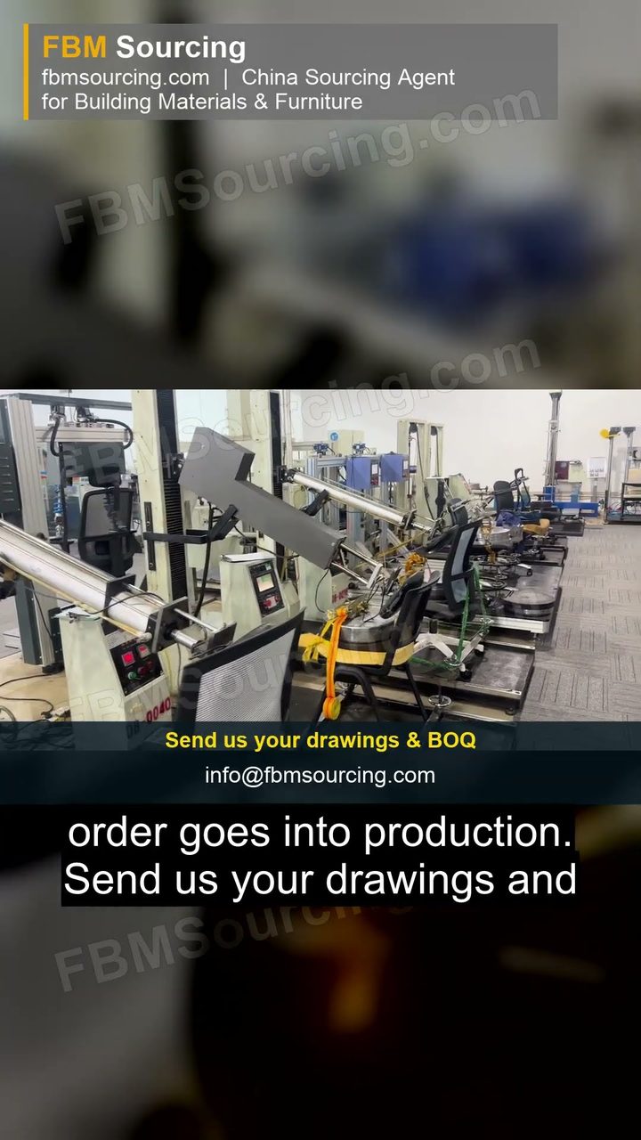 Weight Bags on the Seat: How Commercial Chairs Are Load-Tested Before Shipment